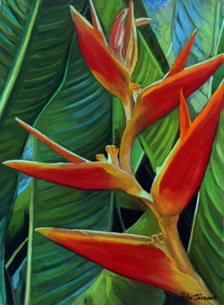 Hot Tropic, Hawaiian artwork by Helen Turner