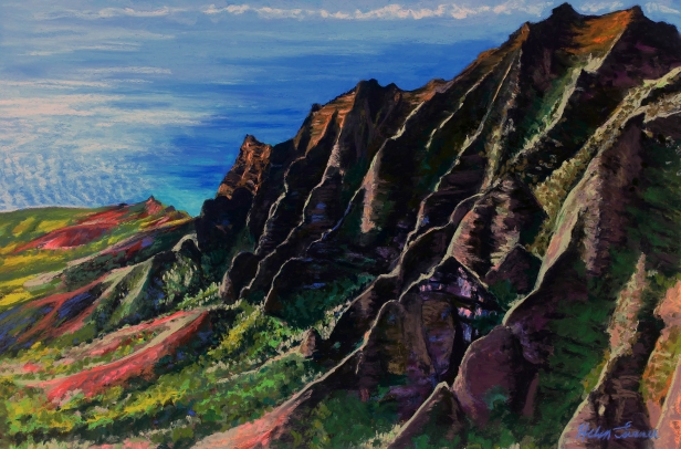 Pali Dreams, Hawaiian artwork by Helen Turner