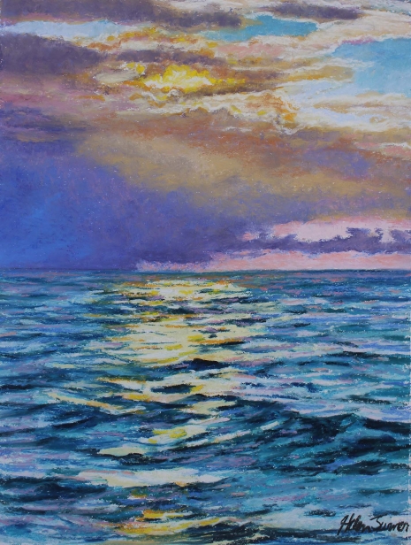 Sea of Dreams, Pastel artwork by Kauai artist Helen Turner