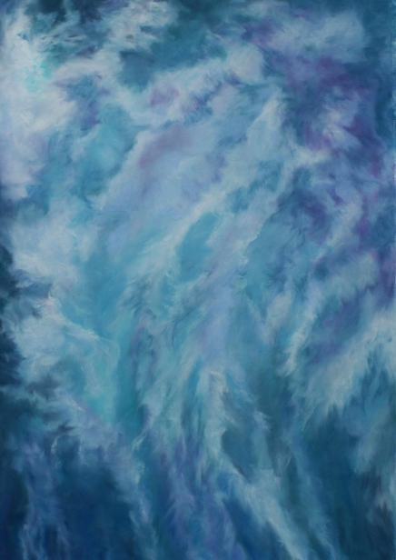 Skyward, Pastel artwork by Kauai artist Helen Turner
