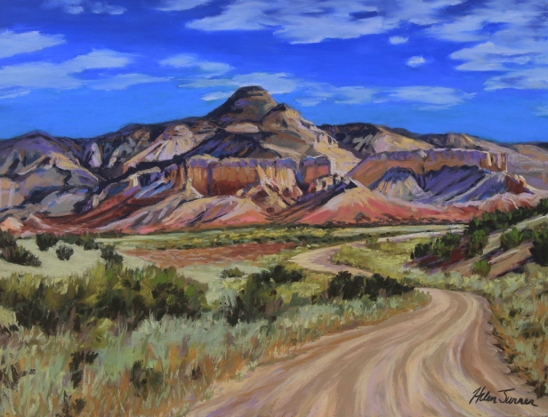 Western Vistas, Pastel artwork by Kauai artist Helen Turner